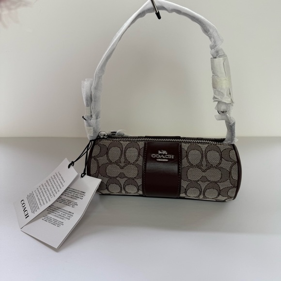 Coach Nolita Barrel Bag In Signature Jacquard Brand New - Picture 11 of 17